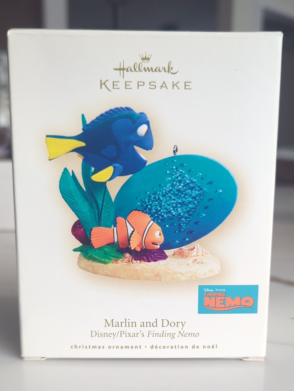 2007 Keepsake Marlin & Dory Disney Pixar Finding Nemo Christmas Tree Ornament - Picture 4 of 5